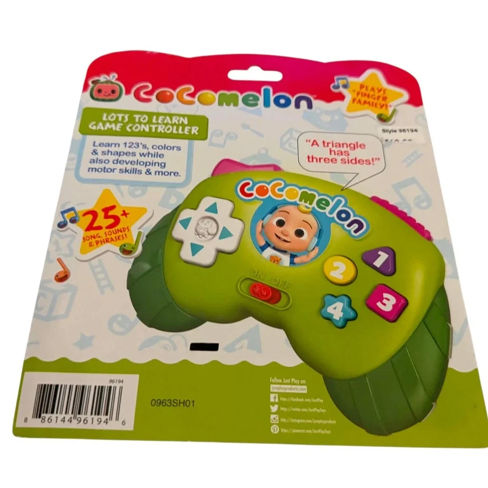Cocomelon Lots to Learn Game Controller Educational Musical Toy 96194 NEW